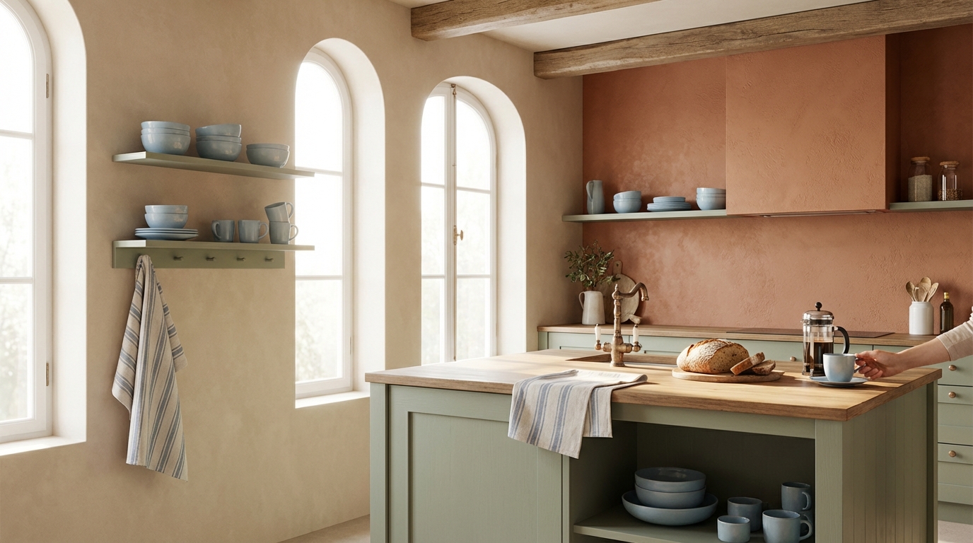 Couleur cuisine 2026 : ces teintes chaleureuses vont ringardiser votre blanc, les décorateurs les imposent déjà