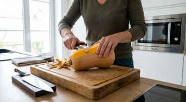 Courge butternut : cette astuce méconnue pour l’éplucher sans lutter ni se blesser avant votre prochaine soupe