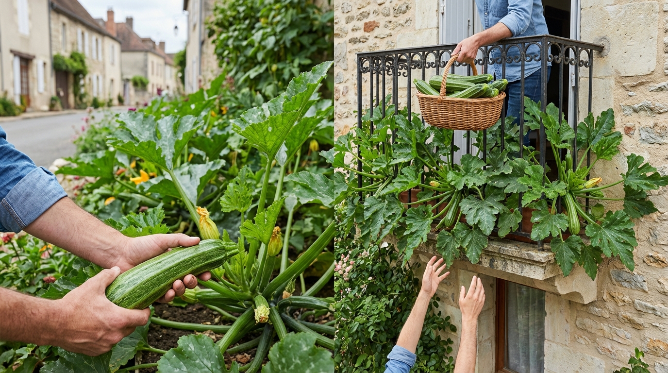 Courgettes en crise avec la chaleur : cette variété italienne prise d&rsquo;assaut en 2026 tient bon partout