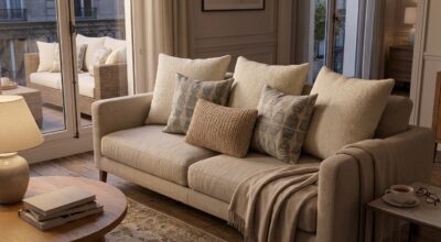 Coussins de canapé : cette règle 3-2-1 qui transforme un salon banal en déco travaillée sans tout racheter