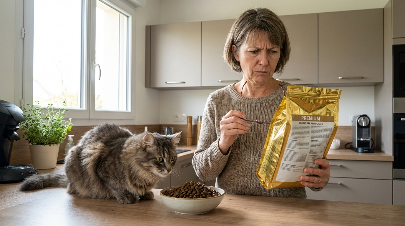 Croquettes premium : cette erreur que font presque tous les maîtres met en danger la santé de leur chat