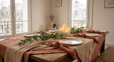 En 2026, adieu le lin bohème : ce tissu cocooning et sans repassage s&rsquo;impose sur les plus belles tables