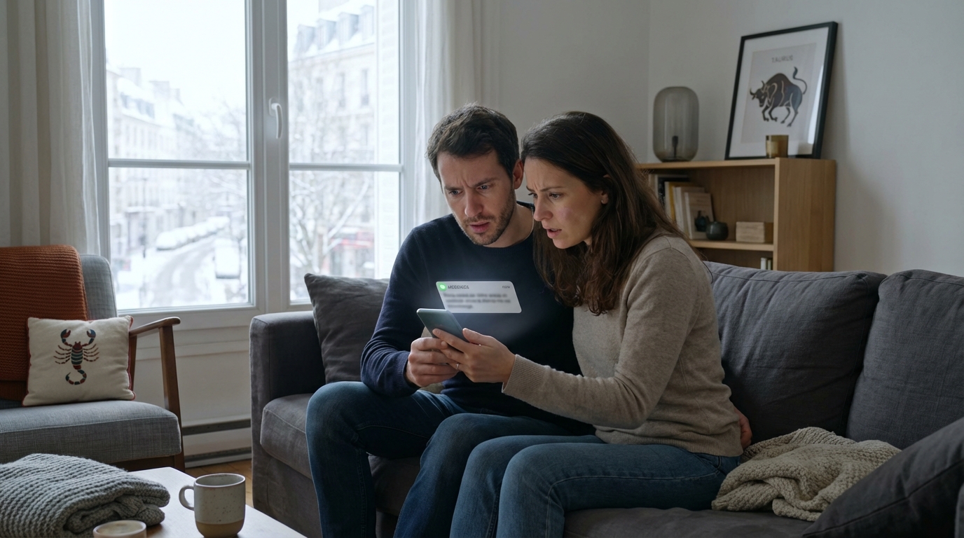 En février, ces 2 signes du zodiaque risquent de voir leur couple exploser à cause d’un simple écran déverrouillé