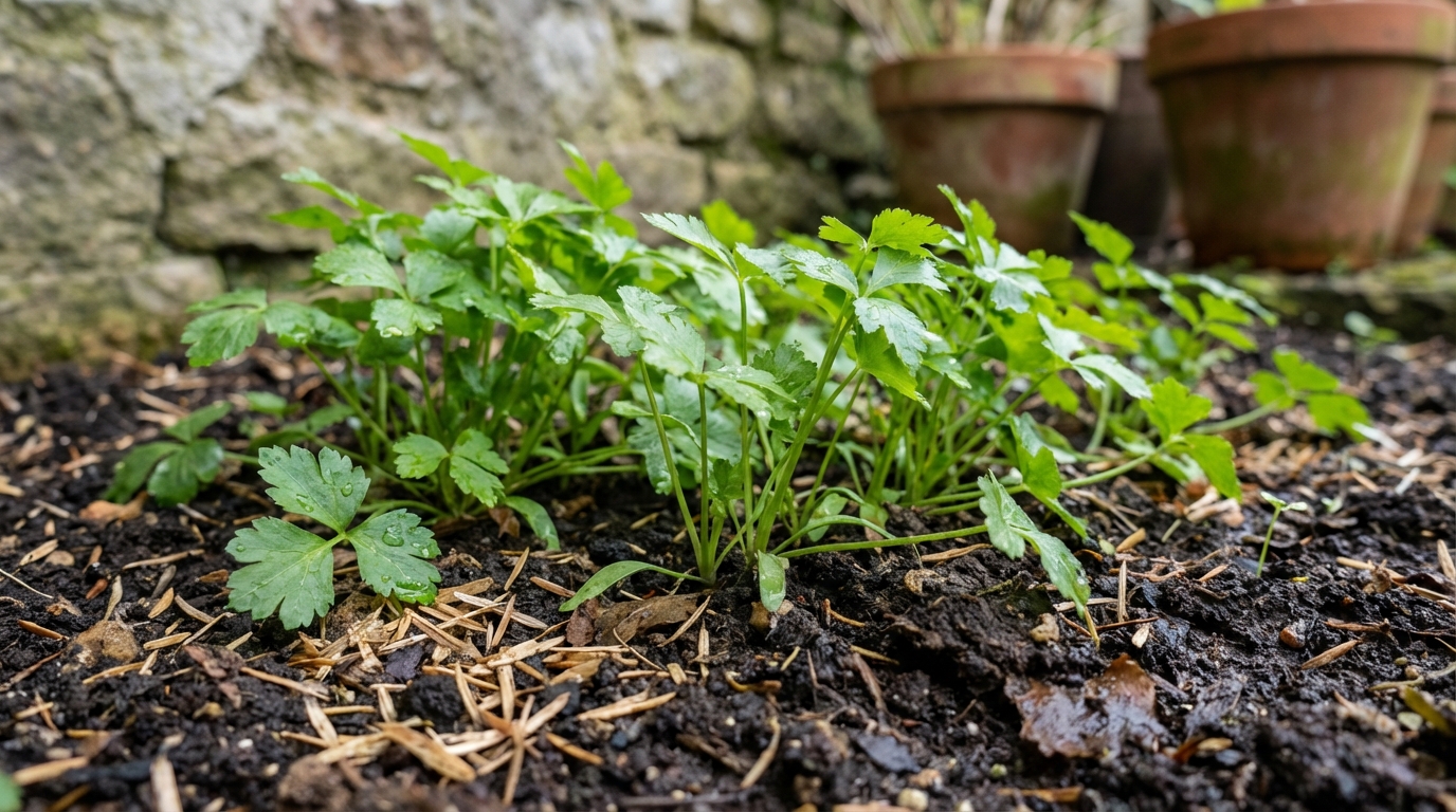 En hiver, cette herbe aromatique japonaise adore les jardins français, se sème dès février et reste méconnue