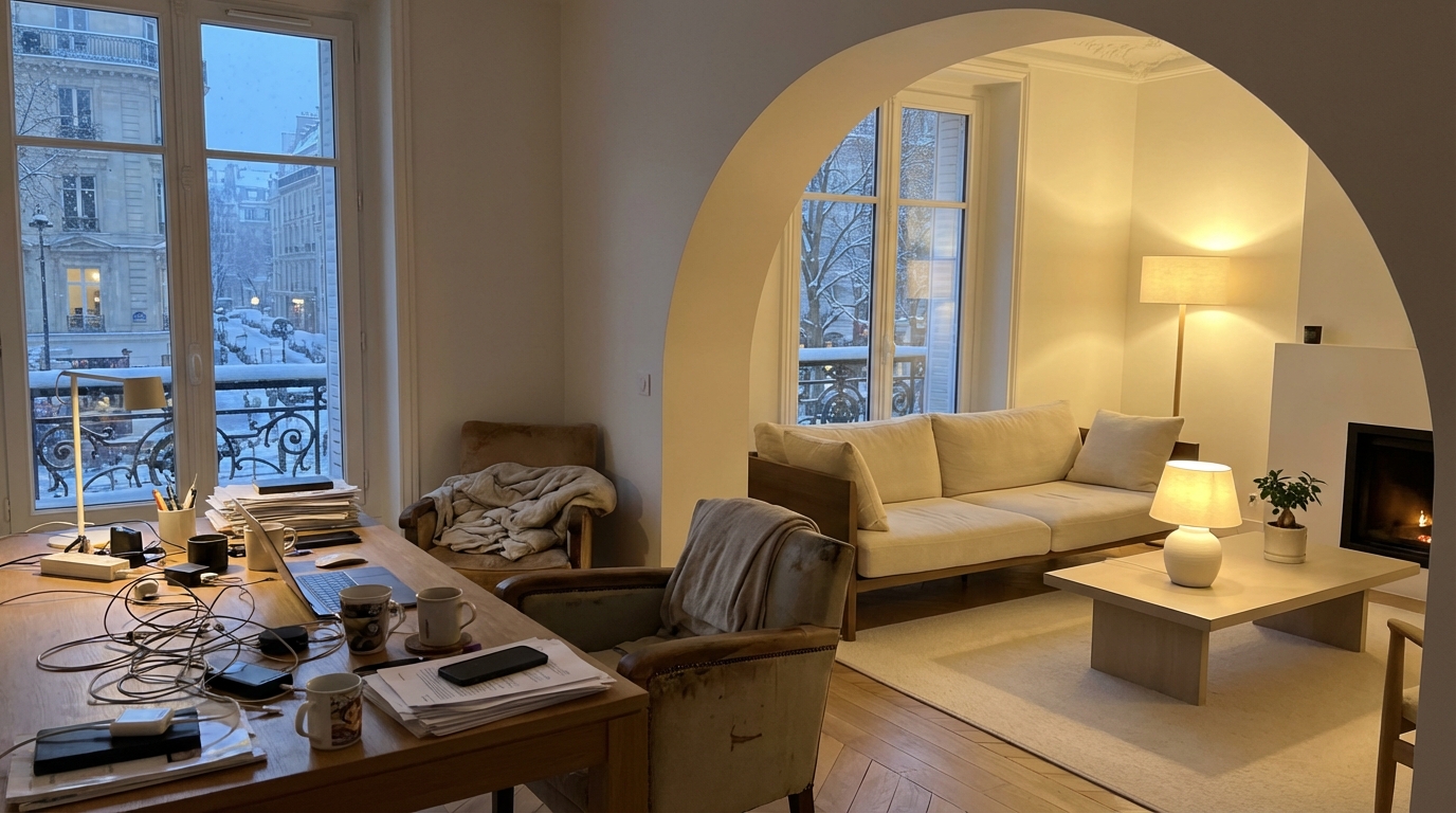 Épuisé même après une soirée sur le canapé ? Ce désordre invisible dans votre salon vous vide sans cesse