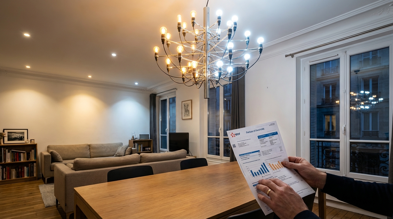 Factures d&rsquo;électricité : ce type d&rsquo;ampoule de vos lustres et spots peut vous coûter 5 fois plus cher, changez-les vite