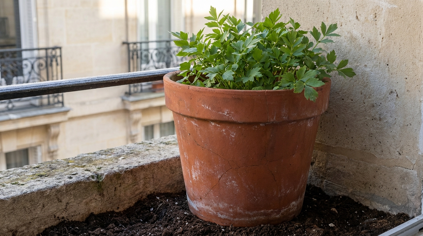 Février est le meilleur moment pour planter en pot cette plante aromatique méconnue que beaucoup de jardiniers ignorent
