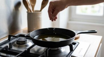 Fini le couvercle anti-projections : ce geste à 1 centime avant l’huile chaude vous évite les brûlures