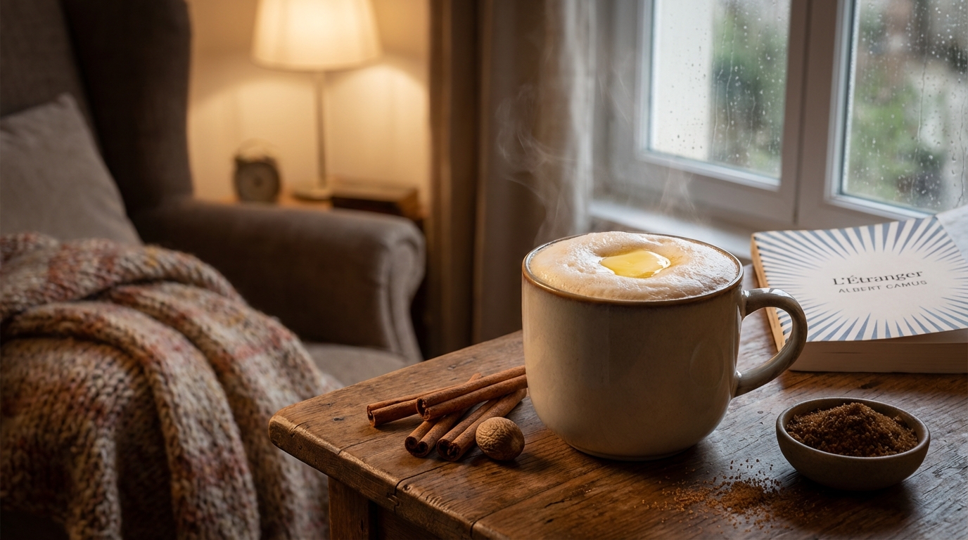 Fini le thé du soir : ce cocktail chaud au rhum et au beurre change tout quand l’hiver s’invite chez vous