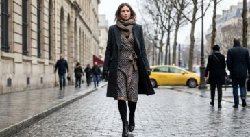 Fini les robes moulantes : cette robe flatte toutes les silhouettes et cache le ventre même en plein hiver