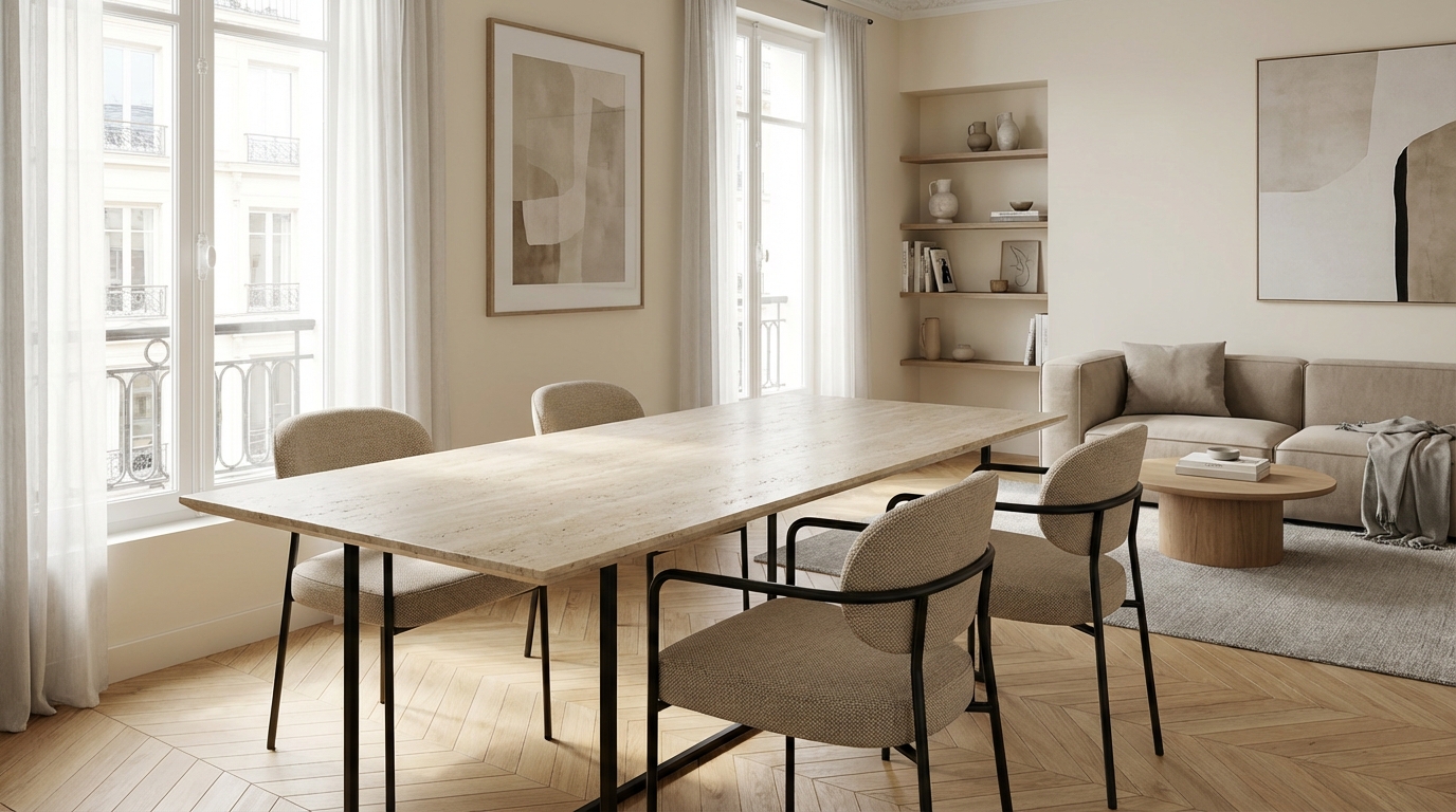 Fini les salles à manger dépareillées : Conforama brade à -51 % cet ensemble table et chaises qui change tout