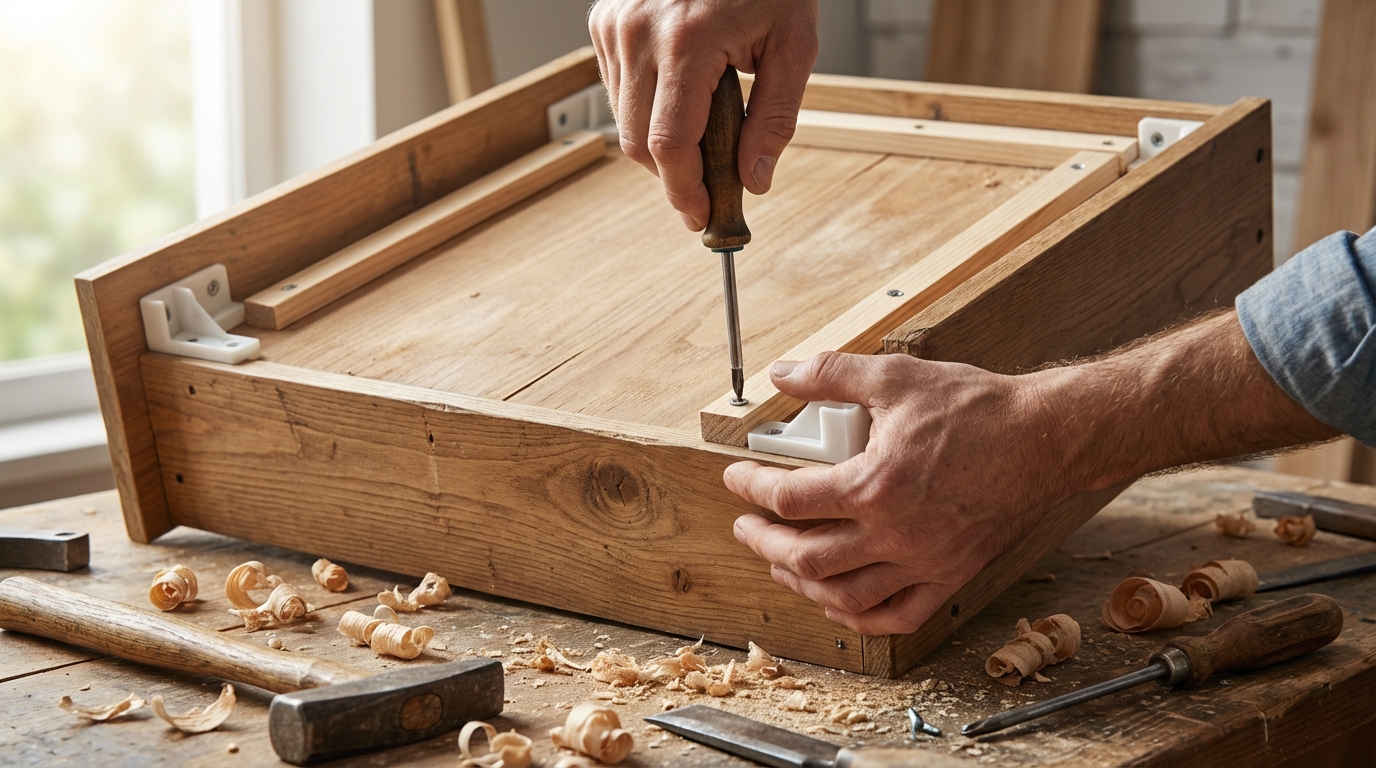 Fond de tiroir affaissé : ne changez surtout pas votre meuble avant d’avoir tenté ces 5 astuces de menuisier