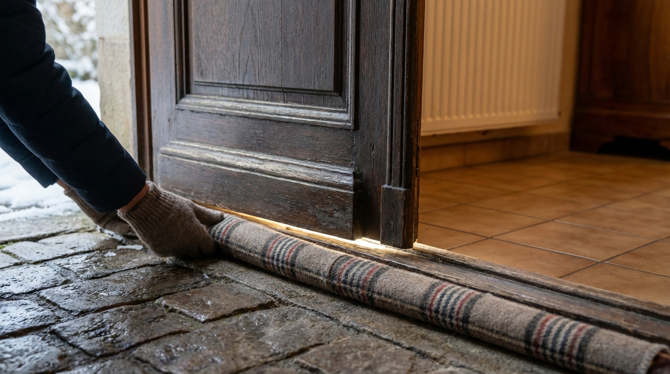 Froid malgré le chauffage ? Ce minuscule interstice chez vous ruine confort et facture, test à faire dimanche