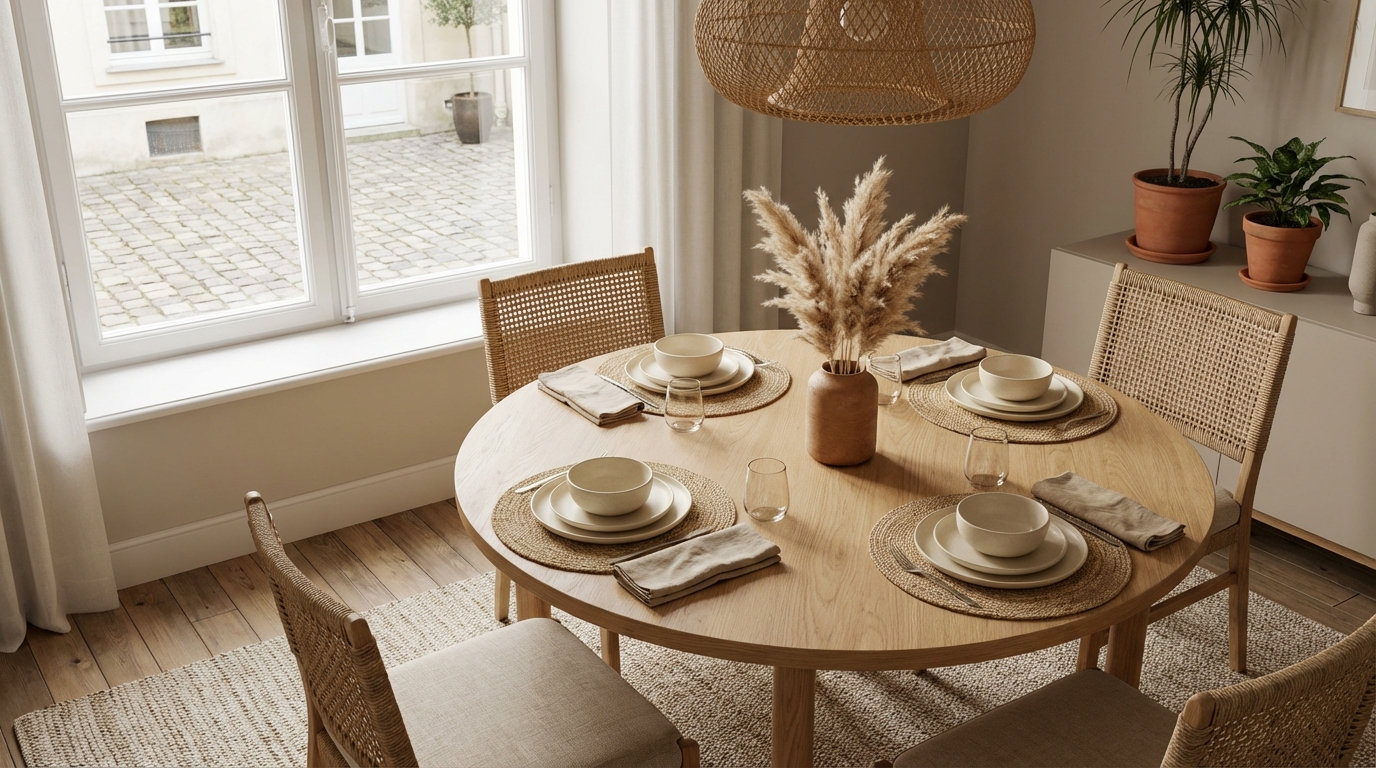 Gifi : ce lot déco en fibre naturelle à 3,49 € métamorphose votre salle à manger et les stocks fondent déjà