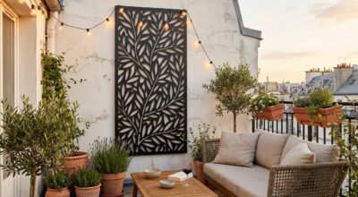 GiFi : ce panneau mural en métal à 19 € transforme balcon et jardin en coin design, ceux qui tardent vont le regretter