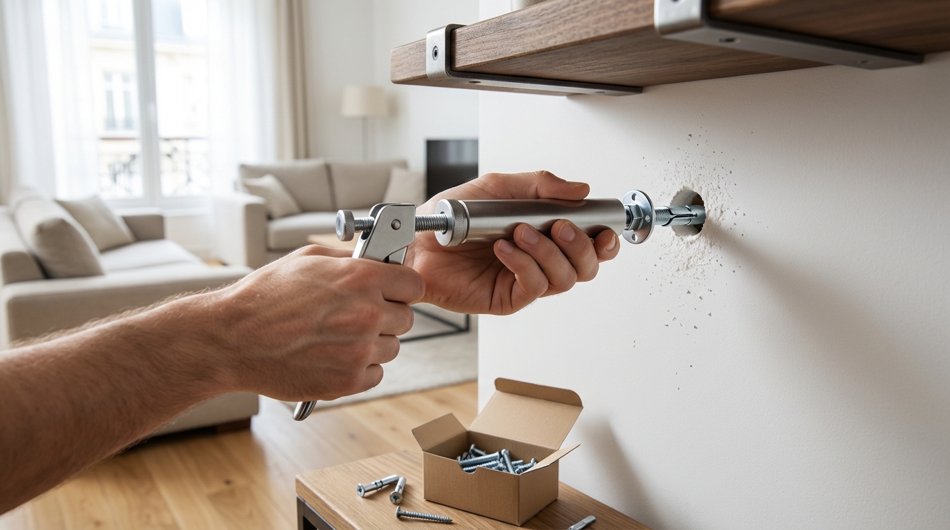 GiFi vend cet outil de pro à moins de 2 € : il fixe du très lourd au mur, avant la rupture de stock