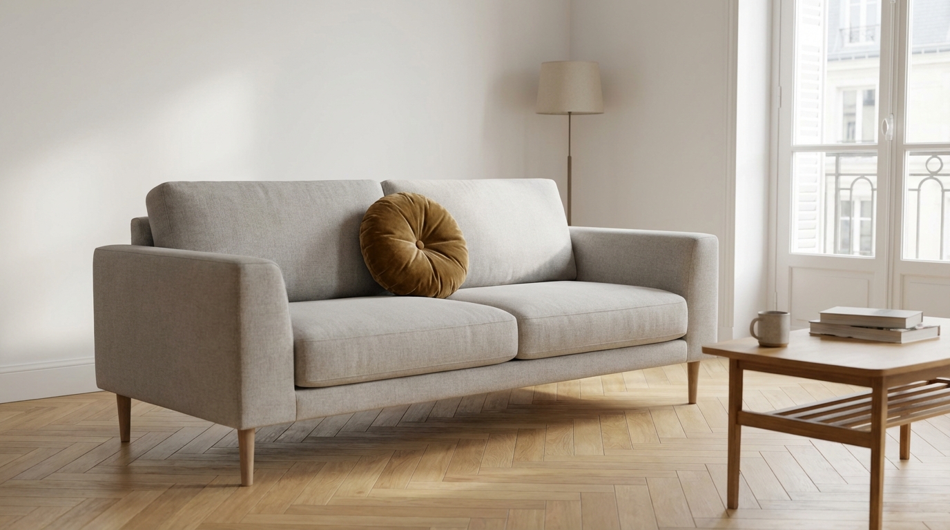 IKEA : avant de changer de canapé, regardez ce coussin en velours à moins de 10 € que les fans de déco s&rsquo;arrachent