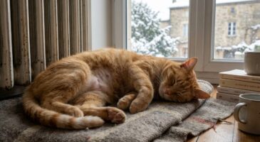 Il dort collé au radiateur : ce motif sur le ventre de votre chat que beaucoup de propriétaires voient trop tard