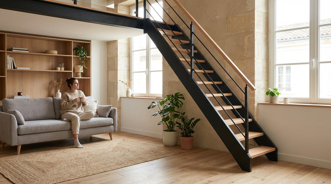 Installer un escalier design sans se ruiner : ce modèle Castorama à moins de 800 € part beaucoup trop vite