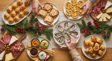 Invités qui sonnent déjà ? Ces 15 bouchées d’apéro de Noël sauvent votre buffet en 20 minutes chrono