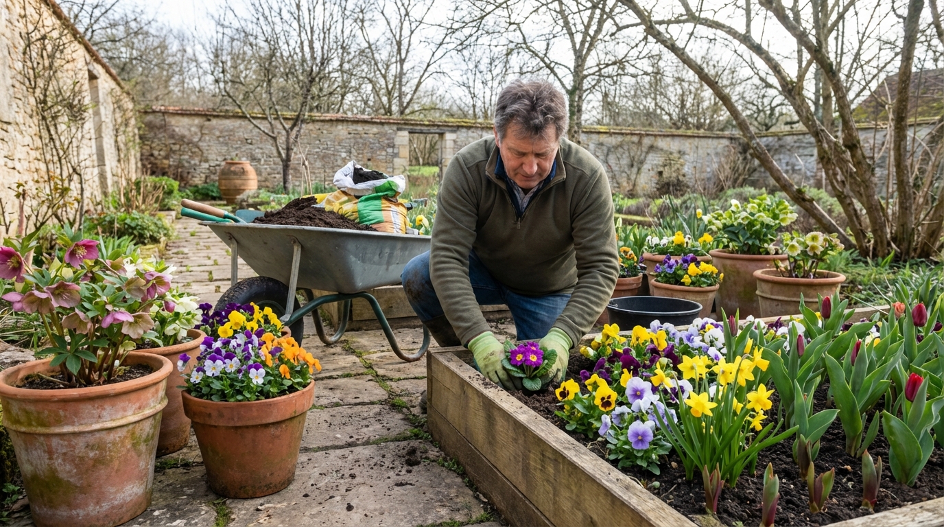 Jardin : ces fleurs à planter en retard en février pour sauver votre printemps si vous pensez avoir raté le coche