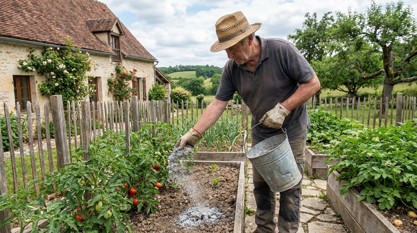 Jardin : ne jetez plus ce résidu de cheminée, il remplace vos engrais chimiques et booste toutes vos récoltes