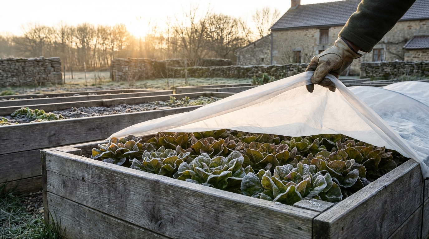 Jardiniers : ne faites plus l’erreur d’attendre, cette salade d’hiver se sème alors qu’il gèle encore