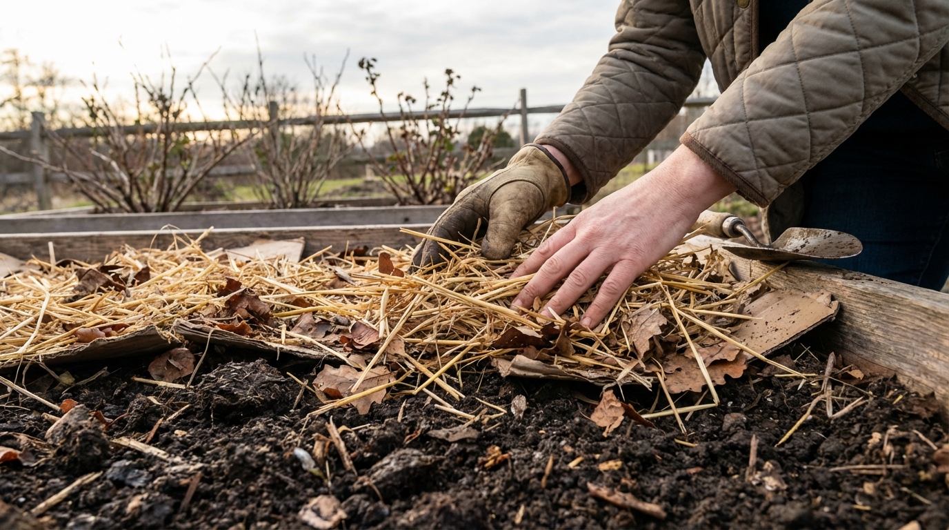 Je fais ce geste de pro chaque février au potager : il transforme une terre morte en sol ultra fertile