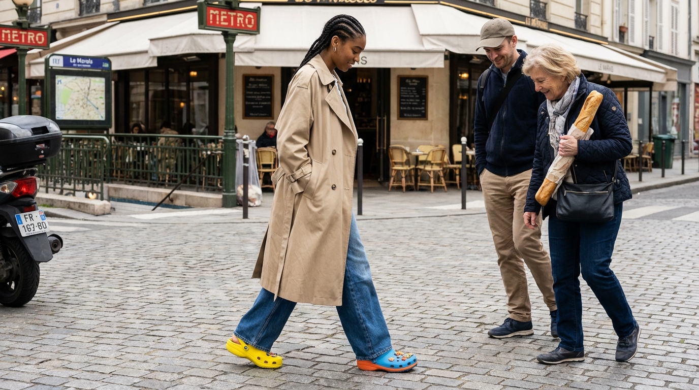 Je les croyais ringards : ces sabots en plastique moqués sont devenus la pièce mode la plus convoitée de 2026