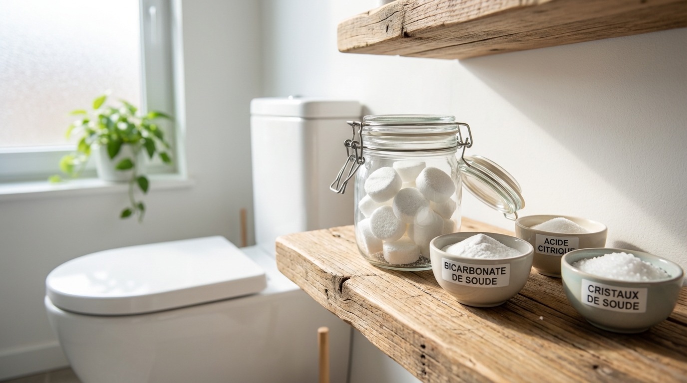 Je n’achète plus de pastilles WC : cette recette maison à 3 ingrédients assainit l’air et fait baisser la facture