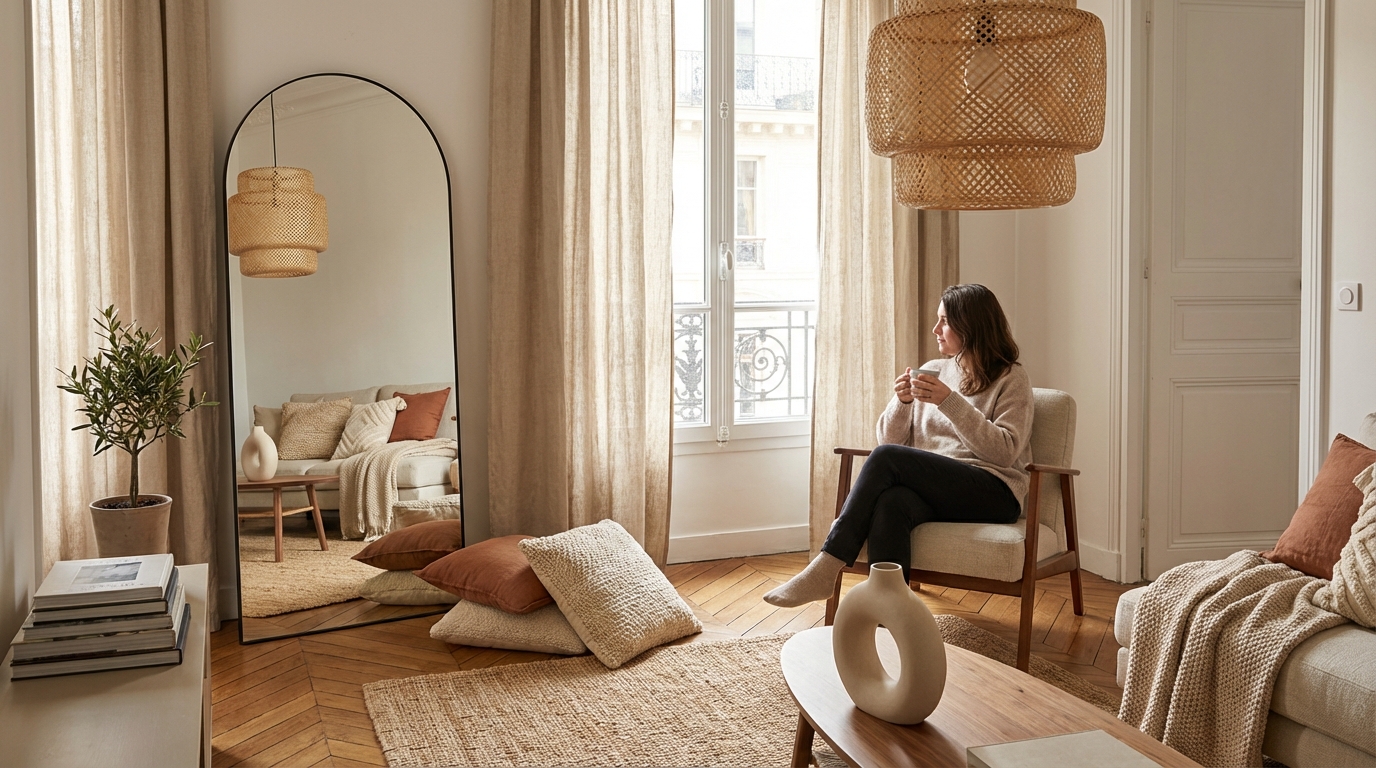 Je suis décoratrice : ces 5 accessoires IKEA à petit prix transforment sans travaux un salon en pièce de magazine