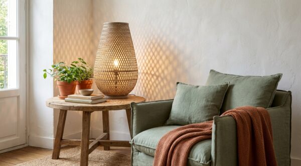 Kiabi: cette lampe bohème en bambou à moins de 55 € affole les fans de déco, et ce détail change tout