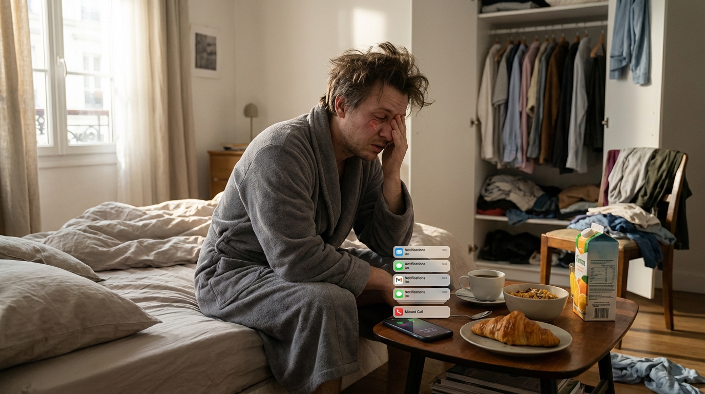 Le matin, votre cerveau se vide avant le café : ces micro-choix épuisants que vous faites sans même le savoir