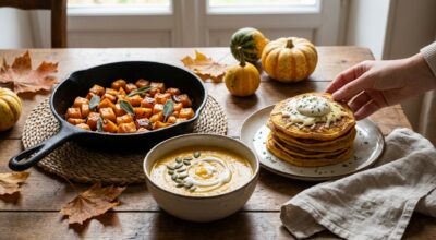 Le soir quand tout le monde a faim : ce dîner au potiron prêt en 30 minutes qui vide le frigo sans effort