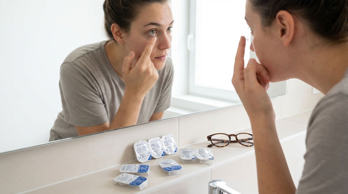 Lentilles journalières : ce choix pratique et plus hygiénique pour vos yeux, mais que beaucoup utilisent encore mal