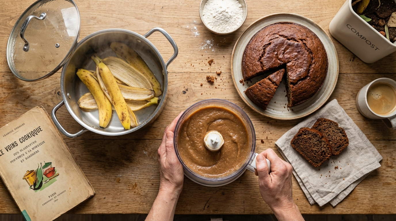 Les anciens ne le jetaient jamais : ce déchet de cuisine rend vos gâteaux ultra moelleux avec moitié moins de beurre