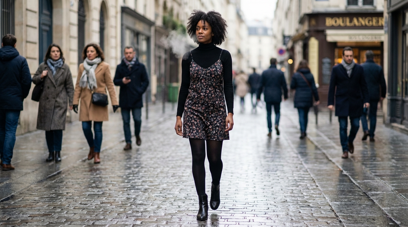 Les stylistes portent leurs robes d’été en hiver grâce à cette pièce seconde peau qu’elles gardaient pour elles