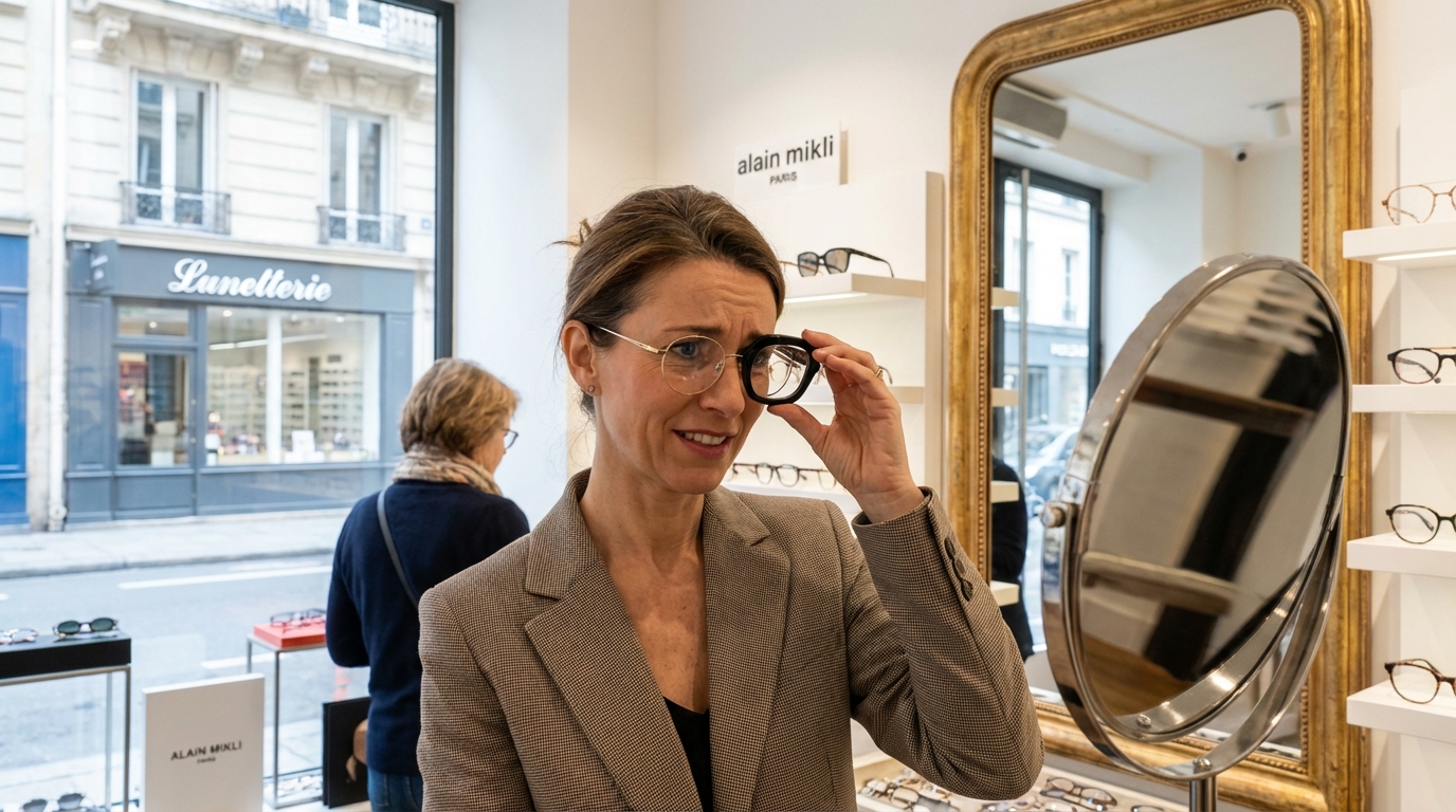 Lunettes : cette erreur que font presque toutes les femmes et qui les rend moins belles sans qu&rsquo;elles s&rsquo;en rendent compte