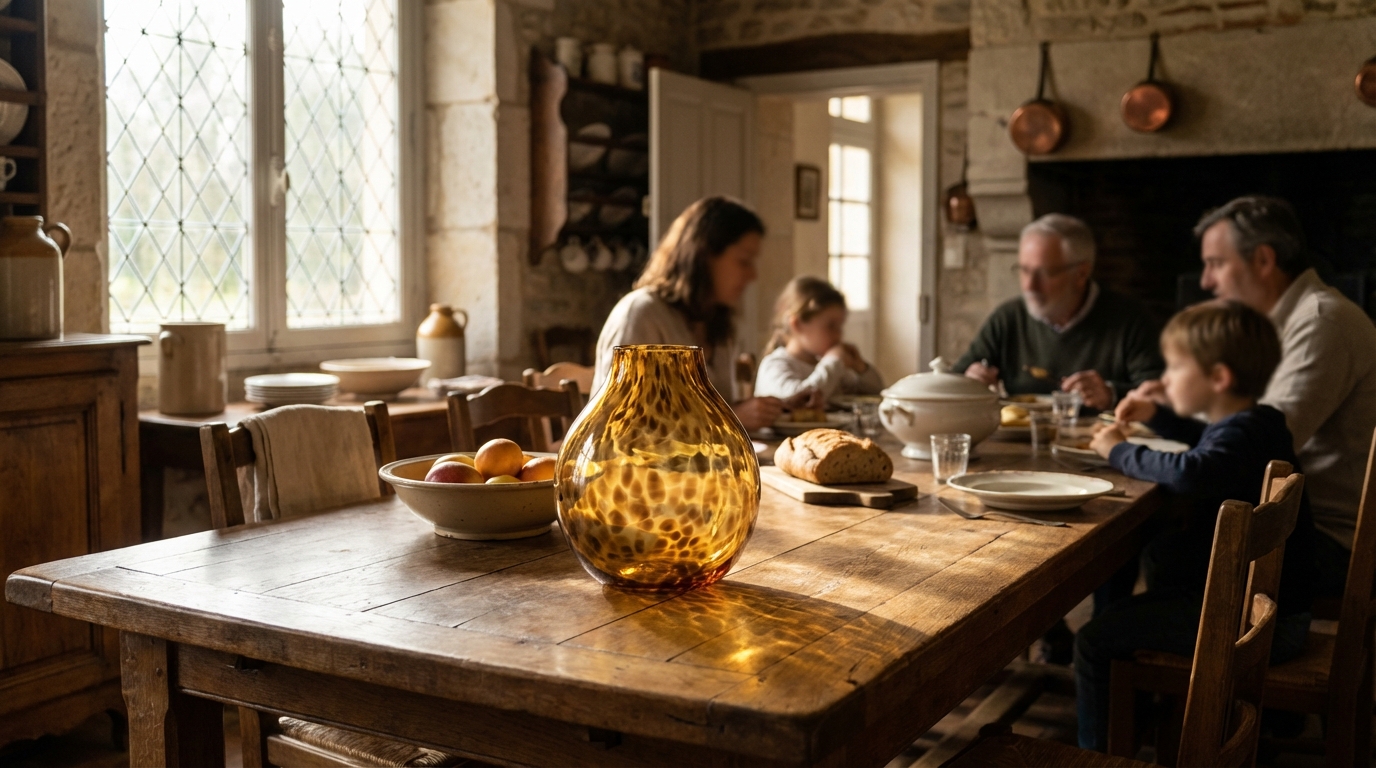 Ma belle-mère experte en brocantes est tombée dans le piège : ce vase ambré à 16,99 € qu’on prend pour une antiquité