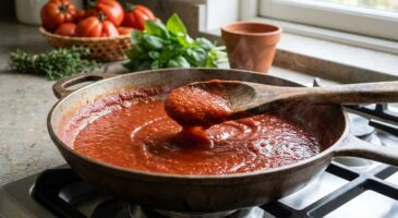 Ma sauce tomate était trop liquide : ces 7 gestes inattendus la transforment en sauce nappante que tout le monde oublie