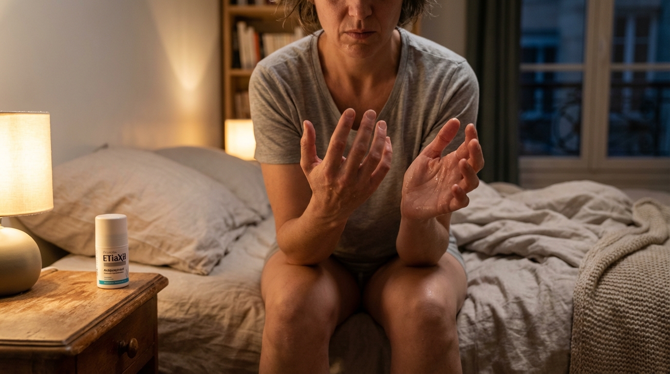 Mains moites : ce rituel du soir méconnu peut stopper la sueur du lendemain (et personne n&rsquo;y pense)