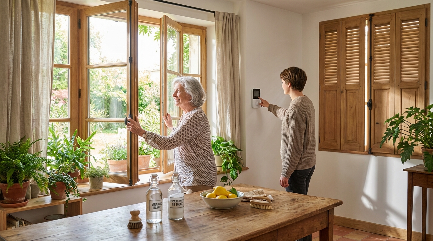 Maison saine : ces gestes de grand-mère ne suffisent plus, cette technique 2.0 évite un gros souci chez vous