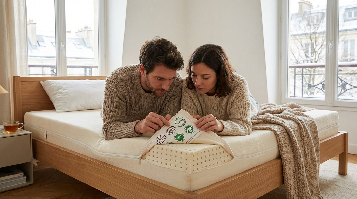 Matelas en latex naturel : cette mention sur l’étiquette peut tout changer (et vous coûter très cher)