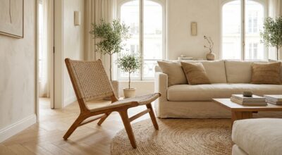 Miliboo : ce fauteuil tendance en teck à moins de 280 € donne à votre salon un look haut de gamme sans vous ruiner