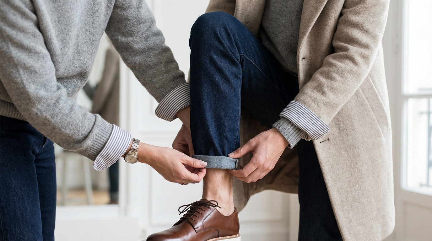 Mode : cette astuce que les stylistes font toujours pour changer totalement une tenue d&rsquo;hiver sans rien dépenser