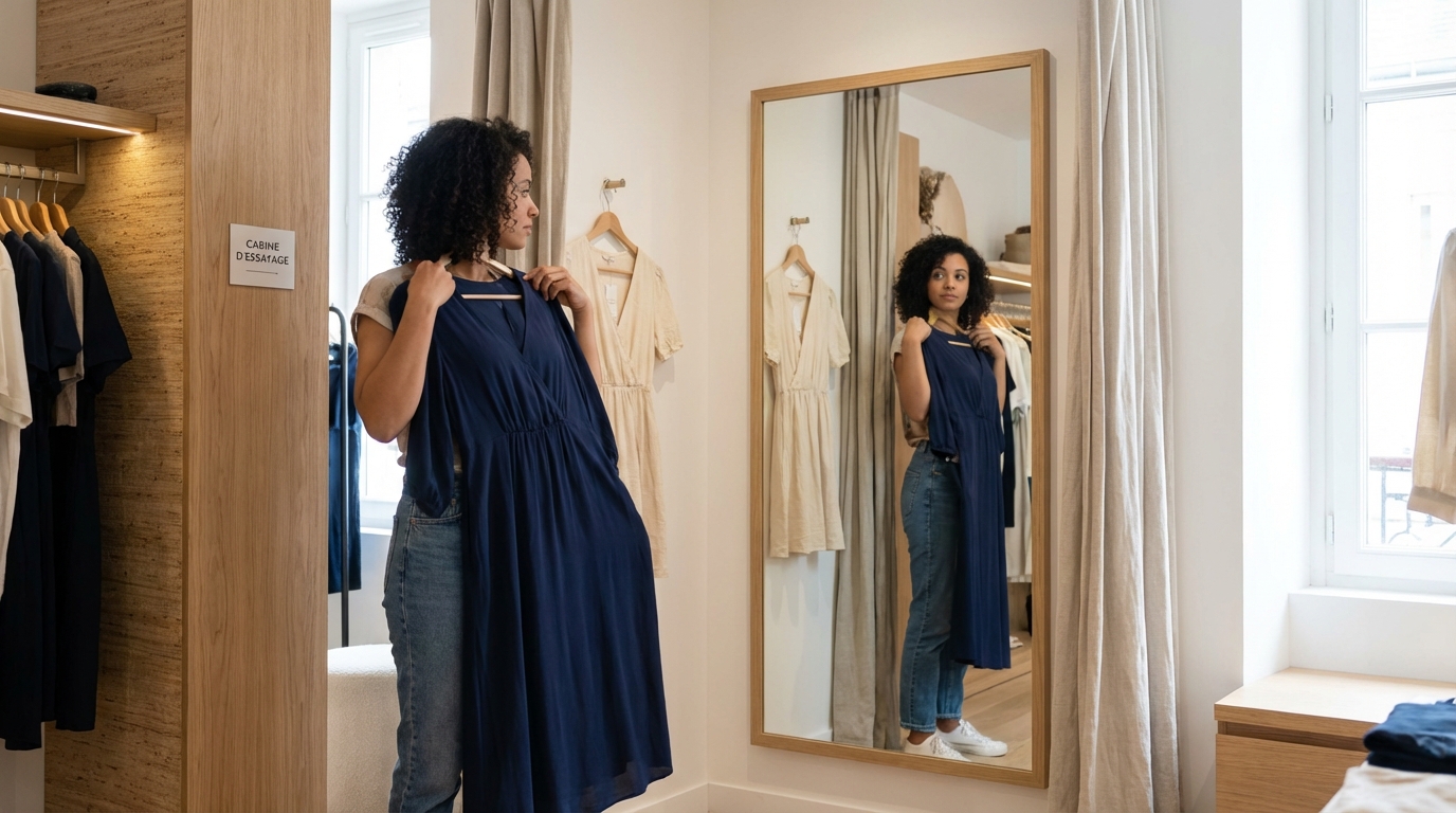 Moins d’1m60 : arrêtez de porter cette longueur de robe très tendance, elle vous tasse et ruine votre silhouette