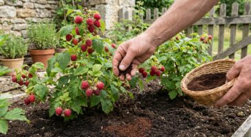 Ne jetez plus ce déchet du petit-déjeuner : utilisé ainsi, il peut doubler la récolte de vos framboisiers