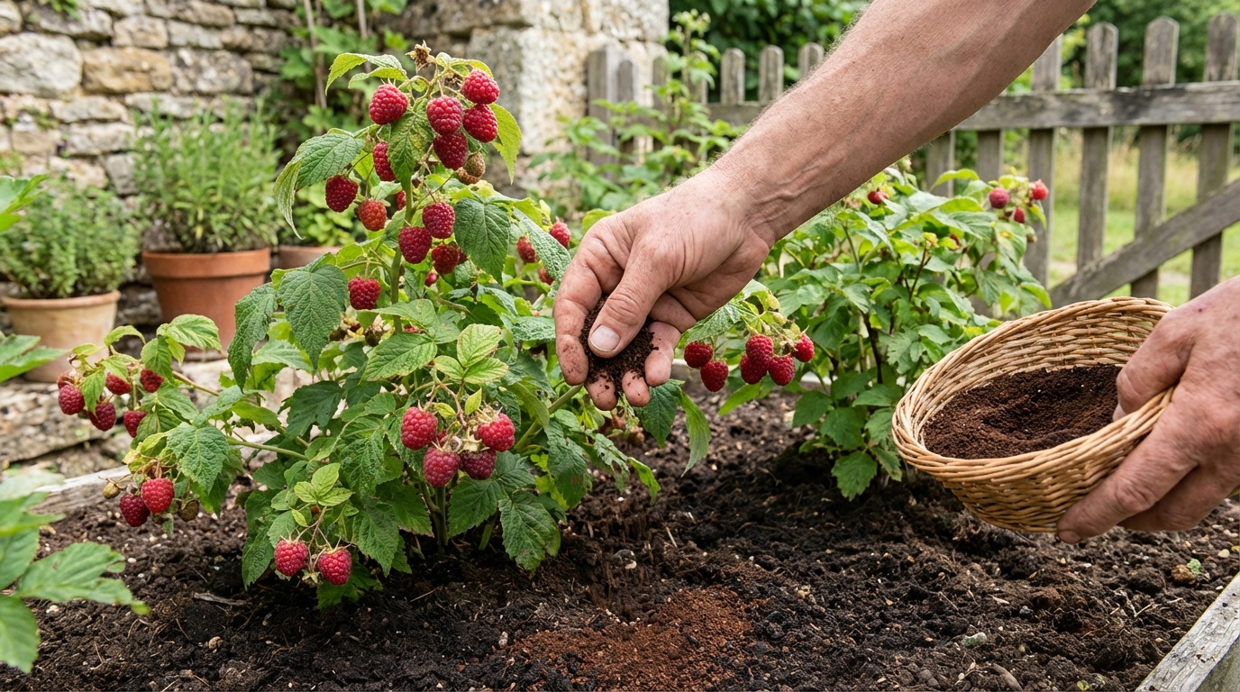 Ne jetez plus ce déchet du petit-déjeuner : utilisé ainsi, il peut doubler la récolte de vos framboisiers
