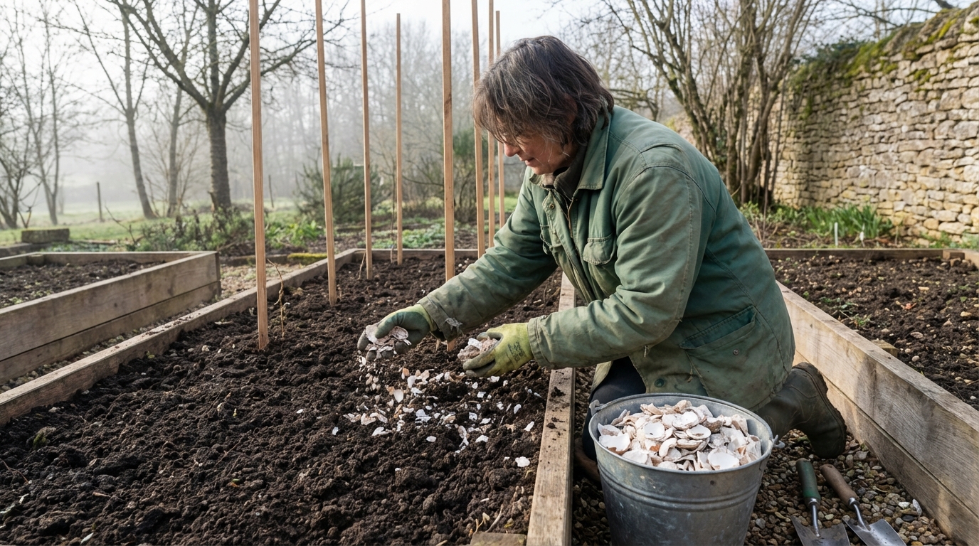 Ne jetez plus ces coquilles de fruits de mer : les jardiniers malins en font un or blanc qui change tout au potager