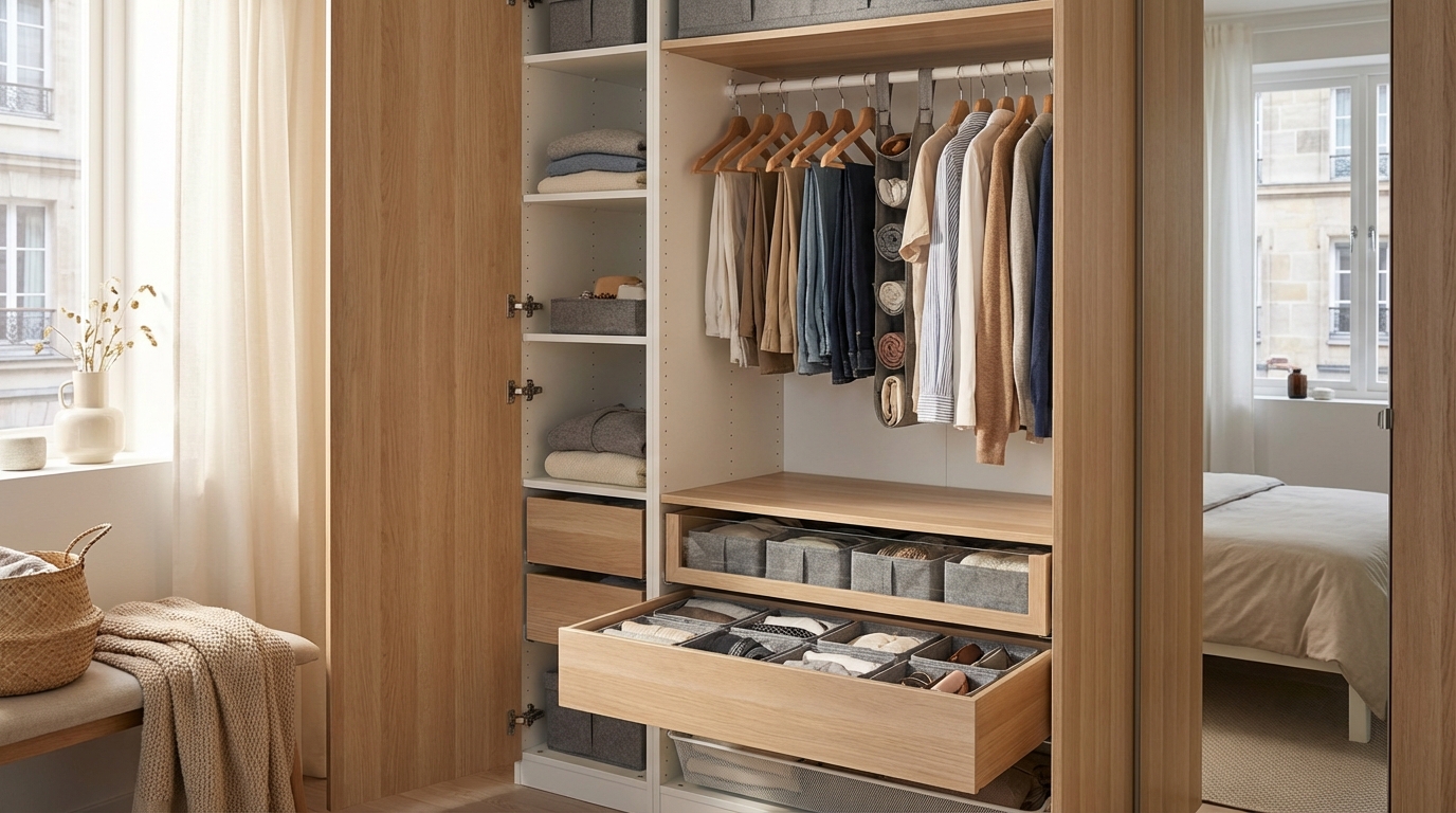 Ne laissez plus le chaos du matin gâcher vos journées : ce petit accessoire IKEA à 5 € range tout en 3 minutes